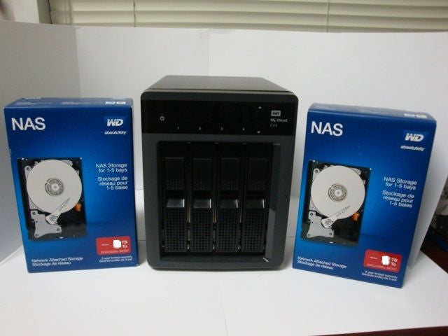 Western Digital MyCloud EX4 8TB  4 Bay NAS Storage W QTY 2 NEW RED NAS 4TB  Drs - Micro Technologies (yourdrives.com)