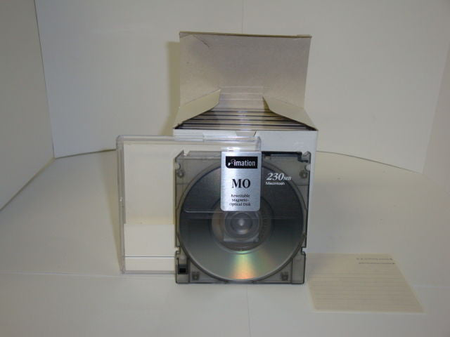 Imation 230mb Rewritable Optical Disk Reformatted for PC - 5 pieces - Micro Technologies (yourdrives.com)