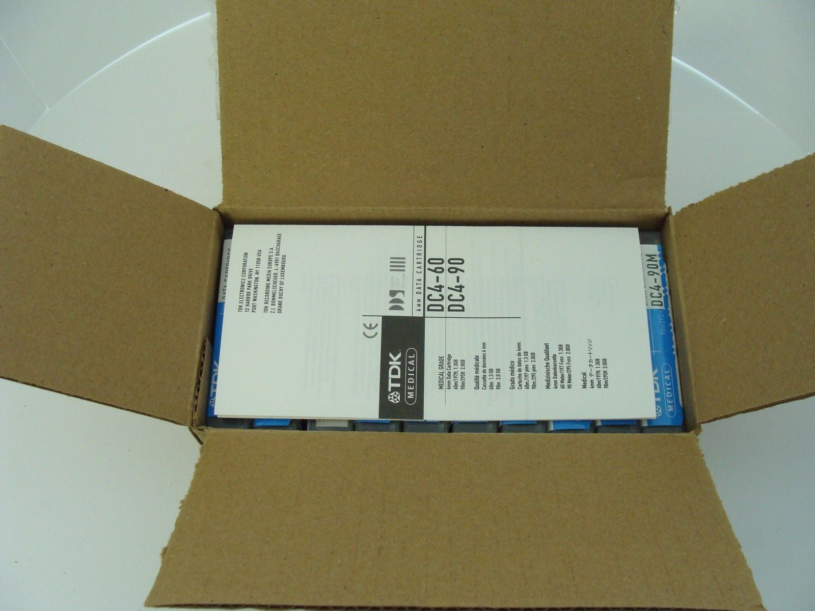 Box of 10 TDK DC4-90m 90 Meter DDS1 4mm Tape Cartridge - New - Micro Technologies (yourdrives.com)