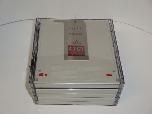 Sony EDM-4100B MO Media 4.1GB RW Optical Disk 512 b/s 5 Pieces - Micro Technologies (yourdrives.com)