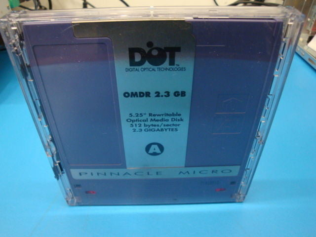 Pinnacle Micro 2.3GB RW Optical Disk in Plastic Case 512 B/S EDM-2300B EDM-2300C - Micro Technologies (yourdrives.com)