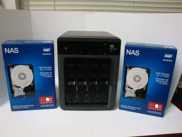 Western Digital MyCloud EX4 10TB  4 Bay NAS Storage with QTY 2 X 5TB  Drs - Micro Technologies (yourdrives.com)