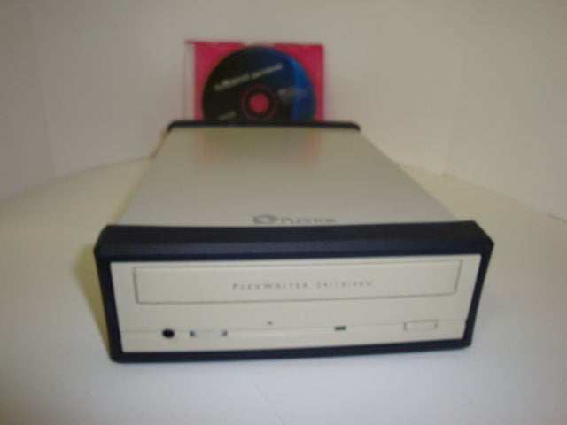 External Plextor PX-W2410TU 24/10/40 CD-RW Drive USB & Burn Software Included - Micro Technologies (yourdrives.com)