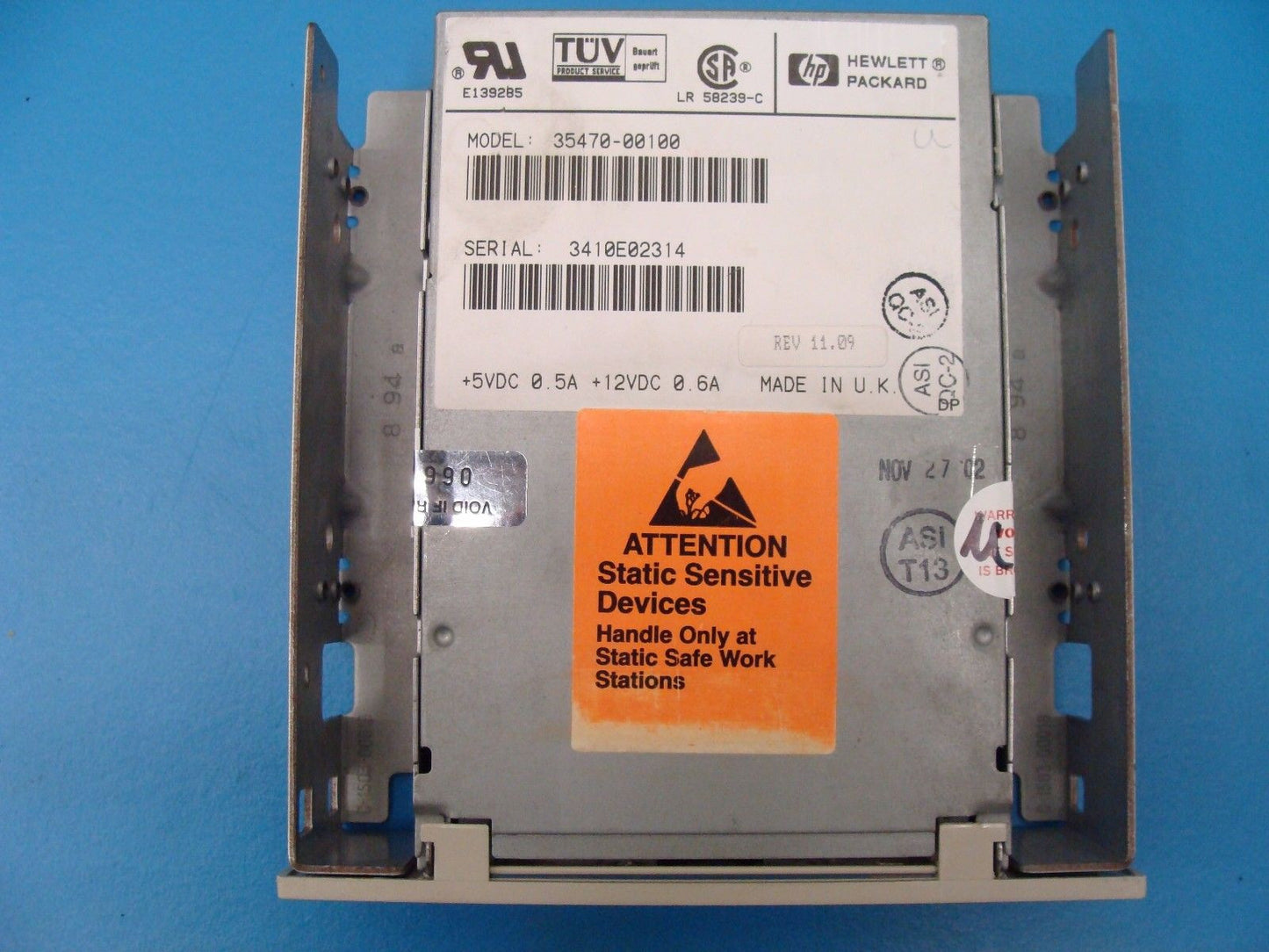 HP 35470 2/4GB 4MM DDS-1 SCSI 5.25" Tape Drive C1503a 35470-00100 - Micro Technologies (yourdrives.com)