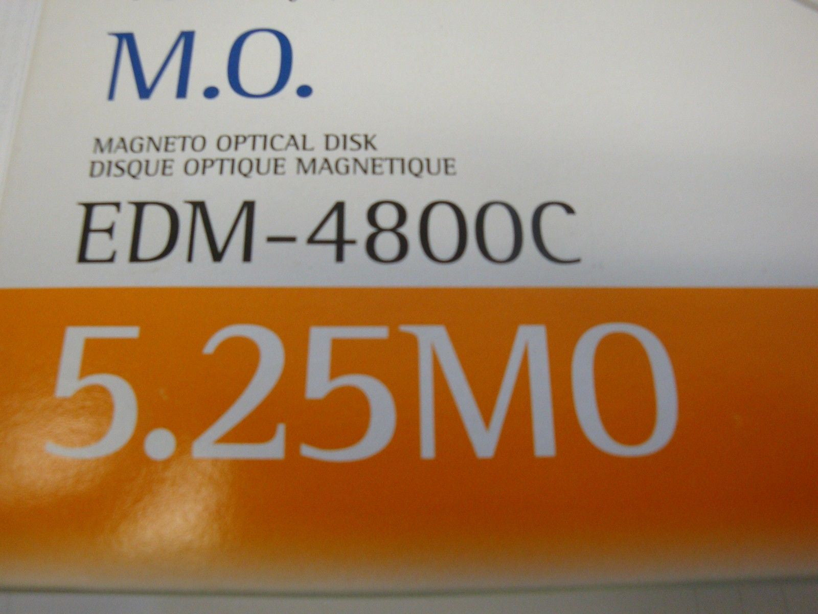 USED Sony MO Media EDM-4800C  Qty 1 Piece 4.8GB RW  EDM-4800B - Micro Technologies (yourdrives.com)