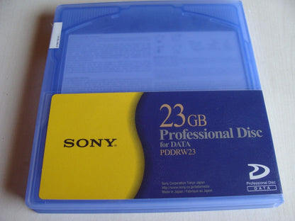 New Sony PDDRW23 Professional Data Disc 23GB for Data - Micro Technologies (yourdrives.com)