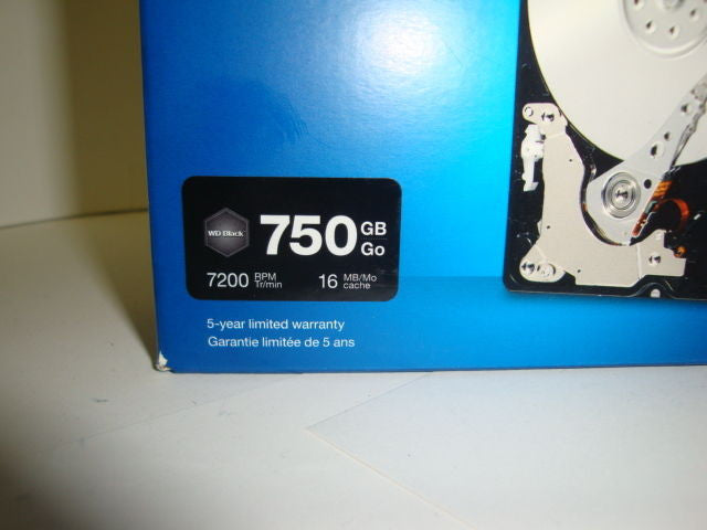5 Year Warranty Western Digital Black 750GB Internal 7200RPM 2.5" HDD NEW Retail - Micro Technologies (yourdrives.com)