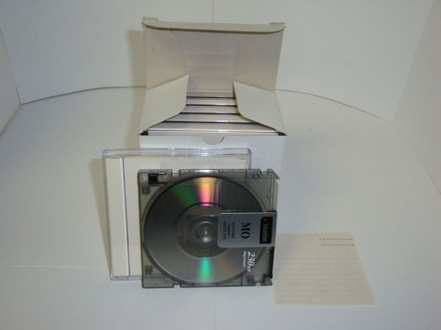 Imation 230mb Rewritable Optical Disk MAC Formatted - 5 pieces - Micro Technologies (yourdrives.com)