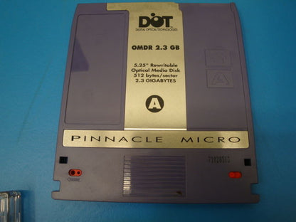 Pinnacle Micro 2.3GB RW Optical Disk in Plastic Case 512 B/S EDM-2300B EDM-2300C - Micro Technologies (yourdrives.com)