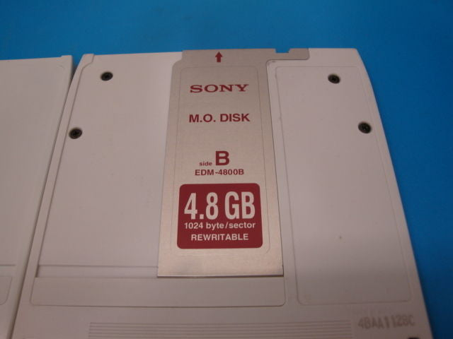 USED Sony MO Media EDM-4800B  Qty 6 Pieces 4.8GB RW  in Clamshell Case EDM-4800C - Micro Technologies (yourdrives.com)