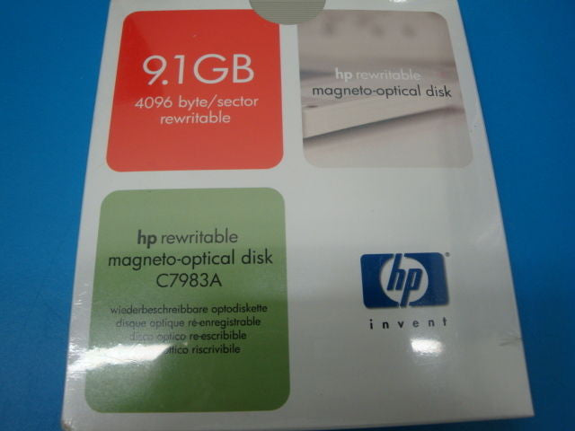 Box of 8 - HP  C7983A 9.1GB Re-writable MO Disk EDM-9100B EDM-9100C - Micro Technologies (yourdrives.com)