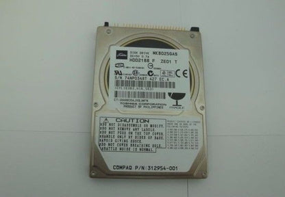 Toshiba MK8025GAS Internal 80GB 4200 RPM, 2.5" HDD Compaq 312954-001 - Micro Technologies (yourdrives.com)