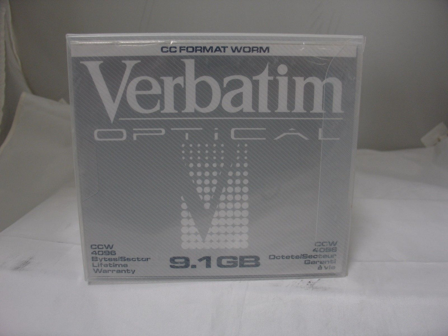 Verbatim 94124 9.1GB WORM Disk 1 piece  CWO-9100C C7984A - Micro Technologies (yourdrives.com)
