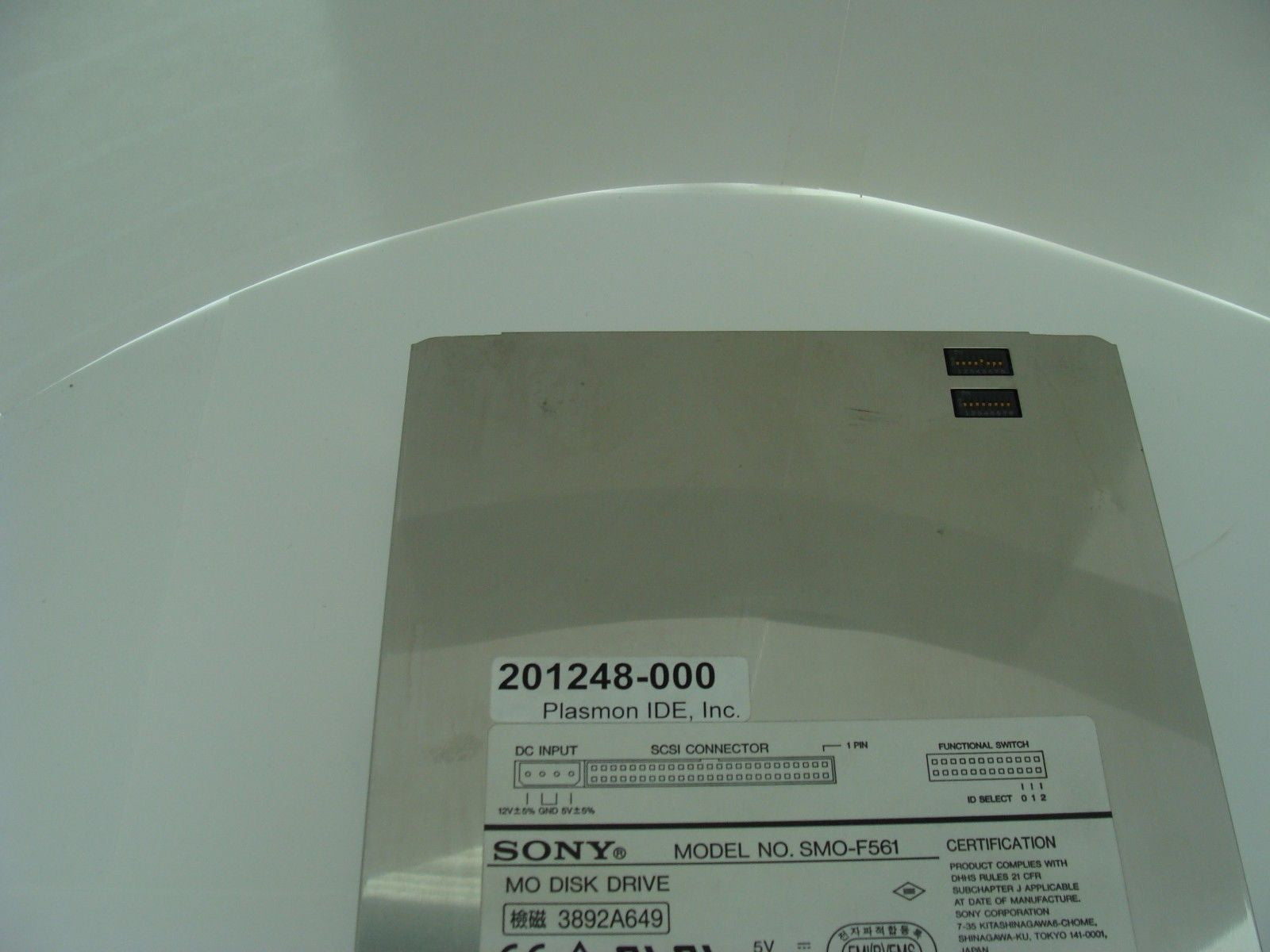 Plasmon 201248-000 5.25" 9.1GB Magneto Optical Drive - Micro Technologies (yourdrives.com)