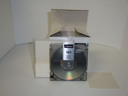 Imation 230mb Rewritable Optical Disk MAC Formatted - 5 pieces - Micro Technologies (yourdrives.com)