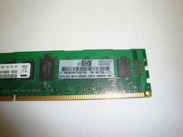 HP 591750-171 4GB PC3-10600R ECC DDR3-1333 M393B5270CH0-CH9Q5 1029 - Micro Technologies (yourdrives.com)