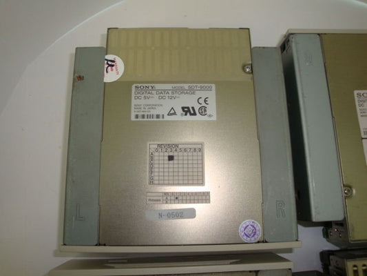 SONY SDT-9000 DDS3 SCSI DAT Dr 12/24GB Int 5.25" Completely Recertifed - Micro Technologies (yourdrives.com)