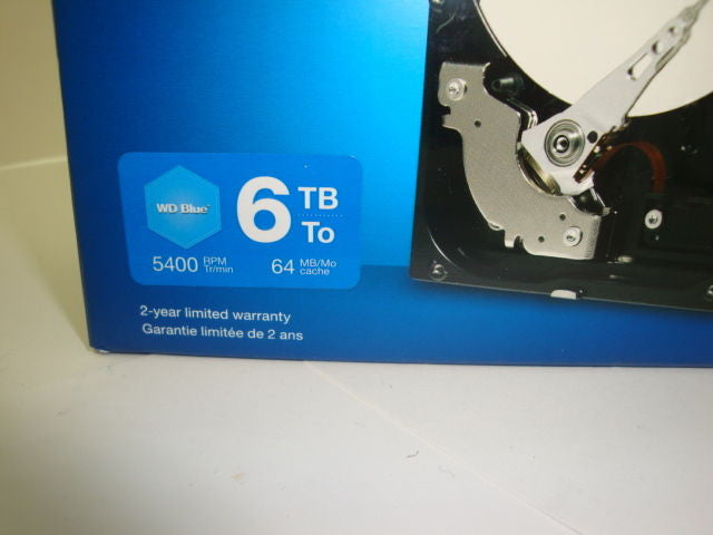 NEW 2 Year Western Digital BLUE 6TB Internal 5400RPM 3.5" WDBH2D0060HNC HDD - Micro Technologies (yourdrives.com)