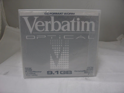 Verbatim 94124 9.1GB WORM Disk 1 Box of 10 pieces  CWO-9100C C7984A - Micro Technologies (yourdrives.com)