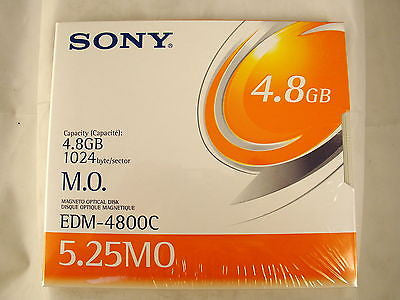 Sony MO Media EDM-4800C 4.8GB RW *NEW* 1 Piece EDM-4800C - Micro Technologies (yourdrives.com)