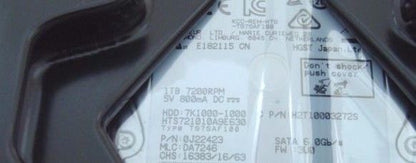 Hitachi 0S03563 1TB 2.5" 7200RPM SATA HDD Travelstar 7K1000 - Micro Technologies (yourdrives.com)