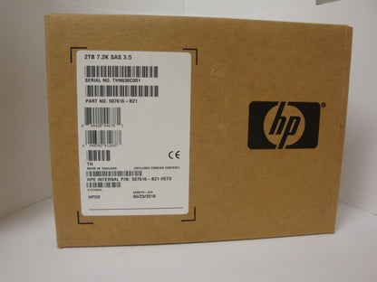 HP 507616-B21 2TB 6G SAS 7.2K rpm LFF (3.5-inch) Dual Port Midline 1yr Warranty Hard Drive - Micro Technologies (yourdrives.com)