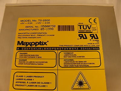 Maxoptix T5-2600 (non star) Internal SCSI  Optical Drive - Micro Technologies (yourdrives.com)