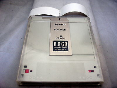 Sony EDM-8600B Optical Disk 8.6GB RW 2048 Byte Sector in Plastic Clamshell - Micro Technologies (yourdrives.com)