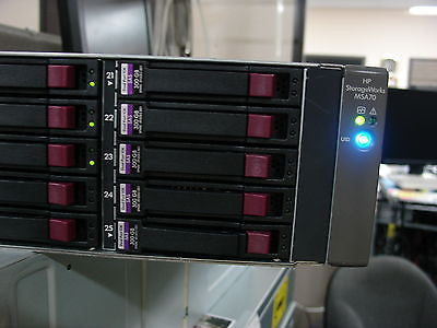 HP MSA70 SAS Drive Array 418800-B21 w 10 300GB SAS Drives 597609-001 652564-B21 - Micro Technologies (yourdrives.com)