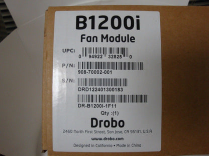 DROBO B1200i Fan Assembly  DR-B1200I-1F11 908-70001-001 - Micro Technologies (yourdrives.com)