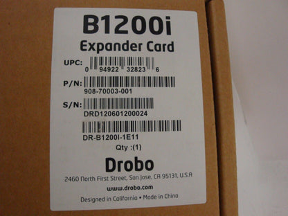 DROBO B1200i Expander Card  DR-B1200I-1E11 908-70003-001 - Micro Technologies (yourdrives.com)